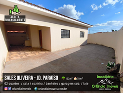 Venda Casa No Jardim Paraíso Sales Oliveira-SP