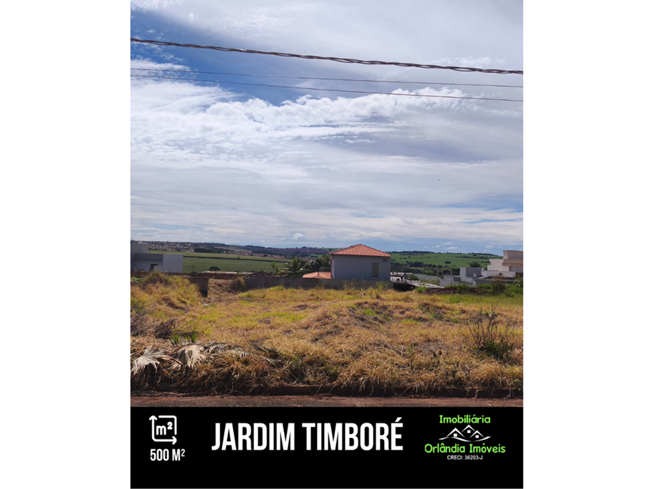 Venda Terreno No Jardim Timboré Orlândia-SP