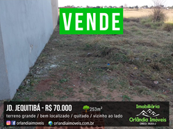 Venda Terreno No Jardim Jequitibá Orlândia-SP