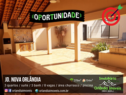 Venda Casa No Jardim Nova Orlândia Orlândia-SP