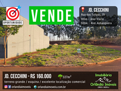 Venda Terreno No Jardim Cecchini Orlândia-SP