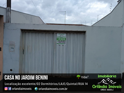 Venda Casa No Jardim Benini Orlândia-SP