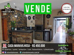 Venda Casa De Fino Acabamento Orlândia-SP